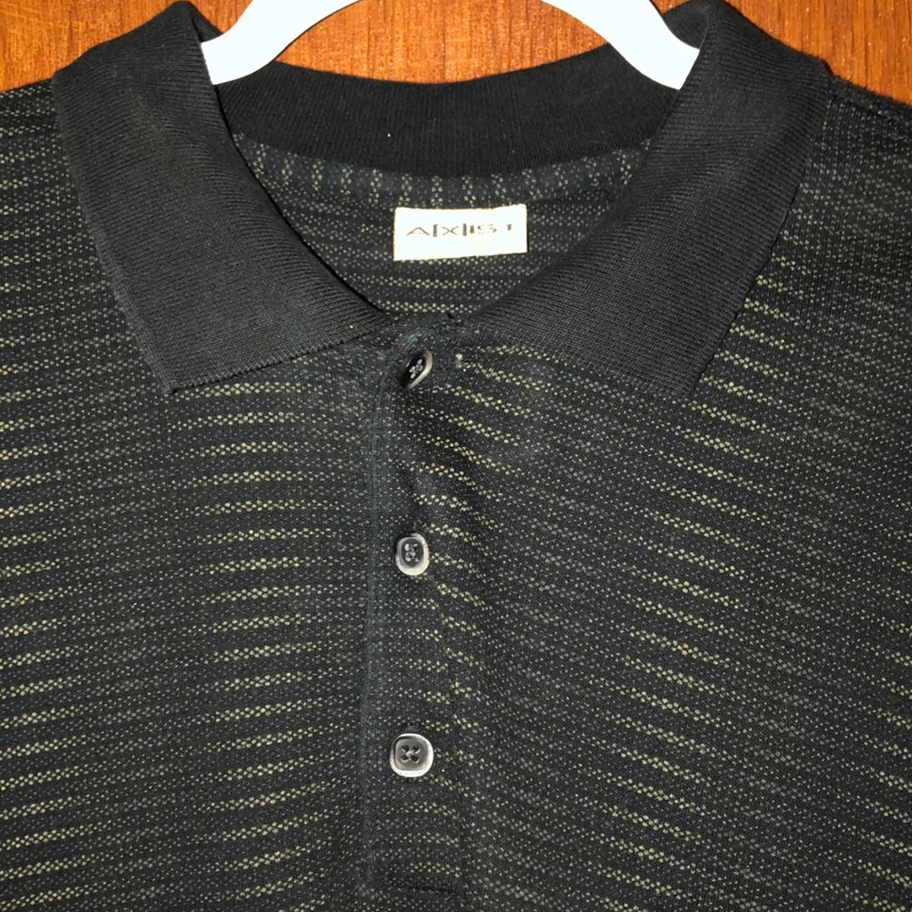 Axist Men’s Black Short Sleeve Polo Shirt